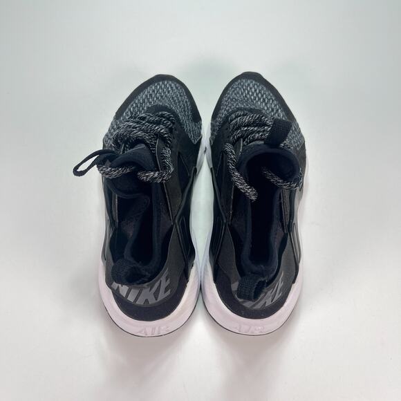 Nike Air Huarache Run Ultra Black White Running Shoes 942121-004 Youth Size 4.5 - Picture 6 of 10